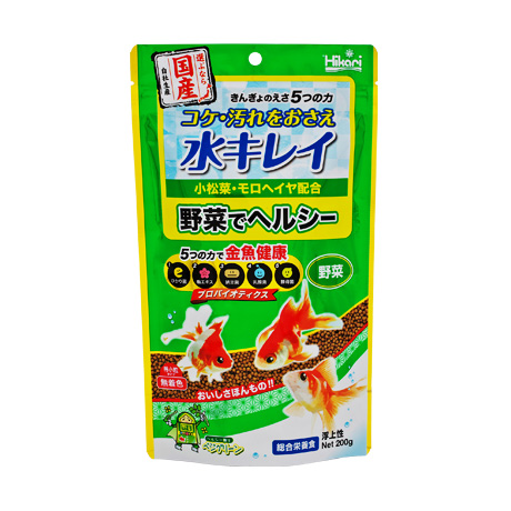 機能別金魚用飼料 きんぎょのえさ5つの力 野菜 金魚用飼料 餌 エサ キョーリン